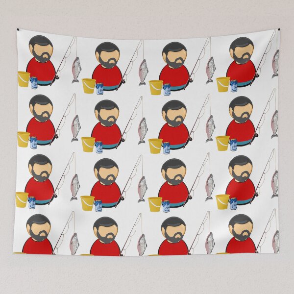 Item preview, Fishing shirt/Fishing clothing/Fishing accessories designed and sold by Printoweb.