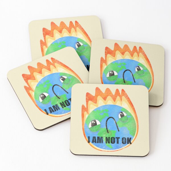 Item preview, I am not OK - Distressed designed and sold by poket.piktures.