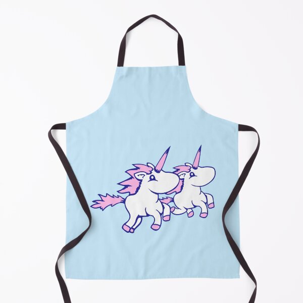 Item preview, 2 Unicorn Team Friends Happy Running Horn Horse Comic designed and sold by shirt-o-mat.