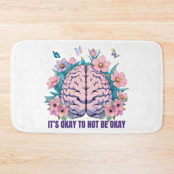 Item preview, It’s Okay to Not Be Okay – Healing Mind & Mental Peace Illustration designed and sold by RvinJo8.