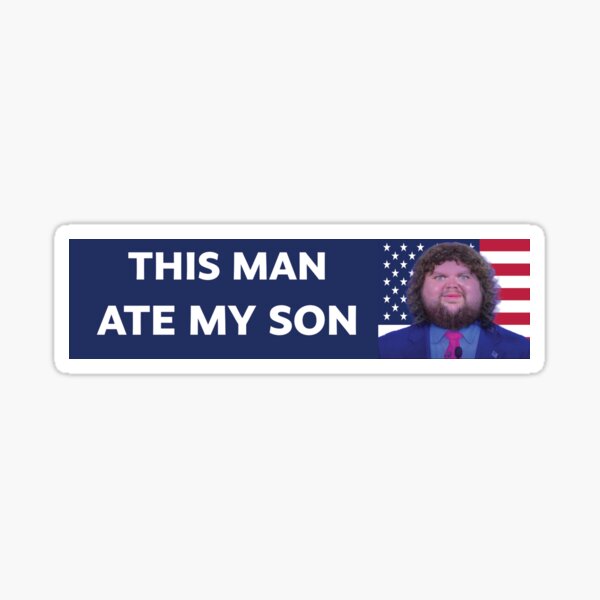 Item preview, This Man Ate My Son JD Vance designed and sold by momosdesigns.