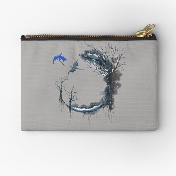 Item preview, Winter Dragons, Fourth Wing, Tairn and Sgaeyl, Fan Art, Fantasy Dragon designed and sold by Sam Morton - Heart Art.