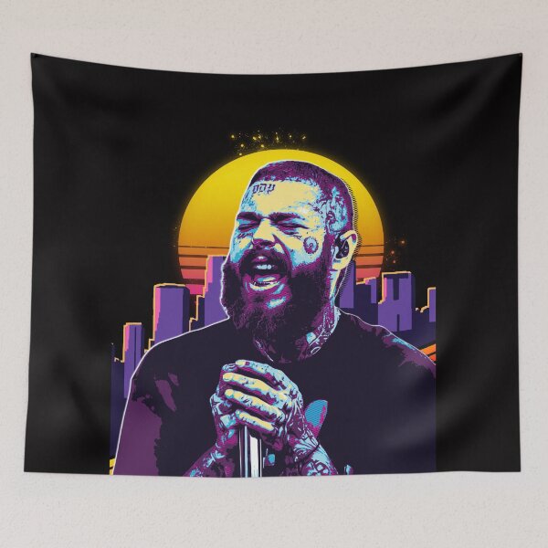 Item preview, post malone retro designed and sold by MAX MILLER.