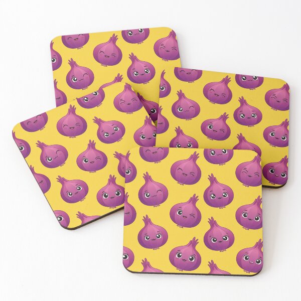 Item preview, Kawaii Red Onion Pattern designed and sold by MySignatureItems.