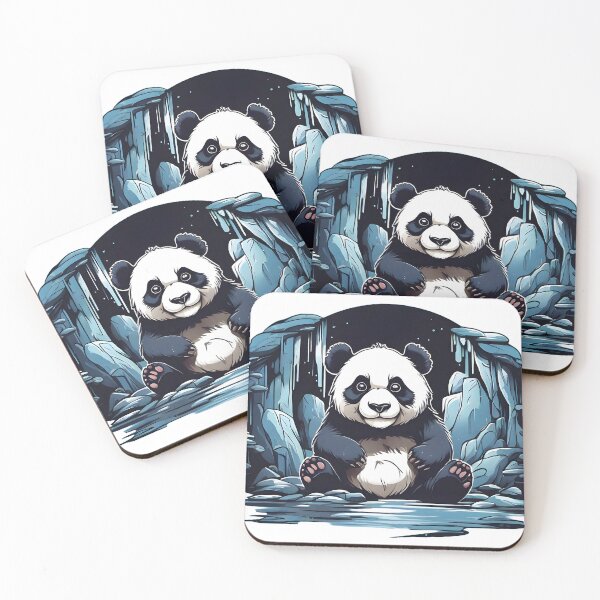 Item preview, panda in blue cave designed and sold by Karaz's Animal Kingdom.