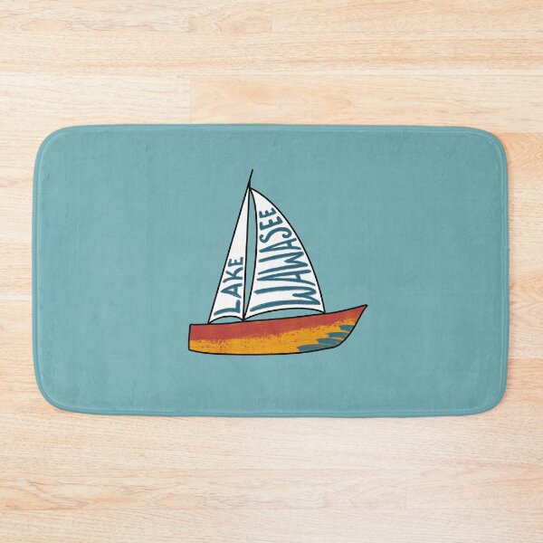 Item preview, Wawasee Lake sticker designed and sold by Milli Co Studio.