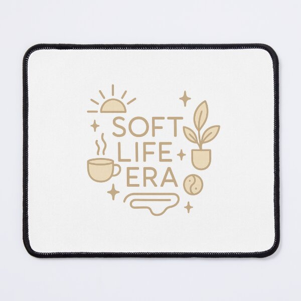 Item preview, Soft Life Era – Minimalist Monoline Mood designed and sold by Merchbes.