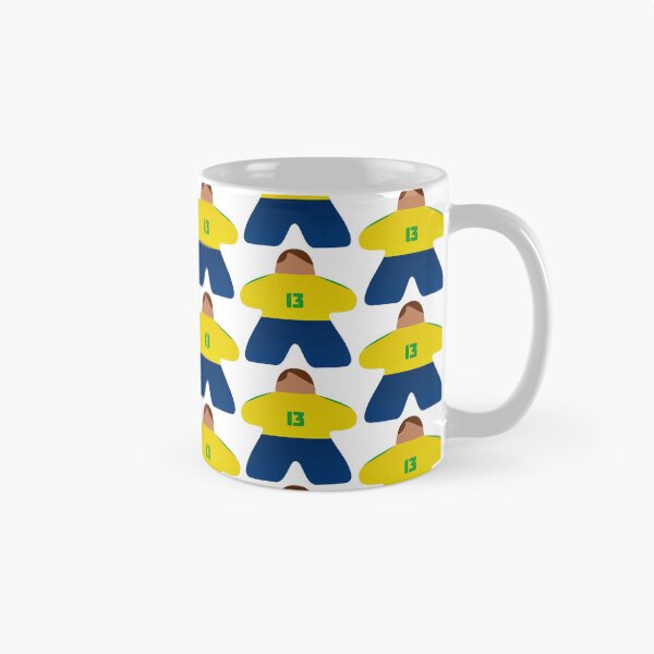 Item preview, Brasil Soccer/Football Meeple V.2 (#13) designed and sold by Brauzruss.