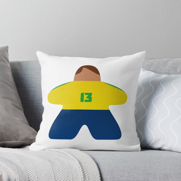 Item preview, Brasil Soccer/Football Meeple V.2 (#13) designed and sold by Brauzruss.