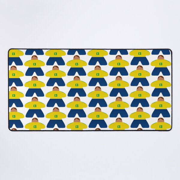 Item preview, Brasil Soccer/Football Meeple V.2 (#13) designed and sold by Brauzruss.