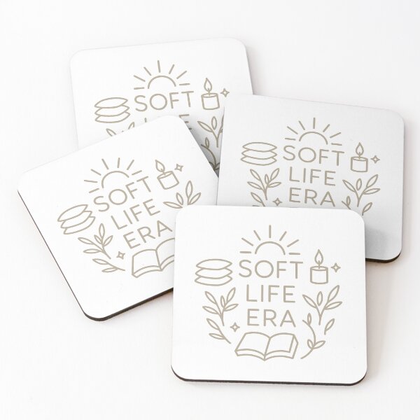 Item preview, Soft Life Era – Minimalist Monoline Mood designed and sold by Merchbes.