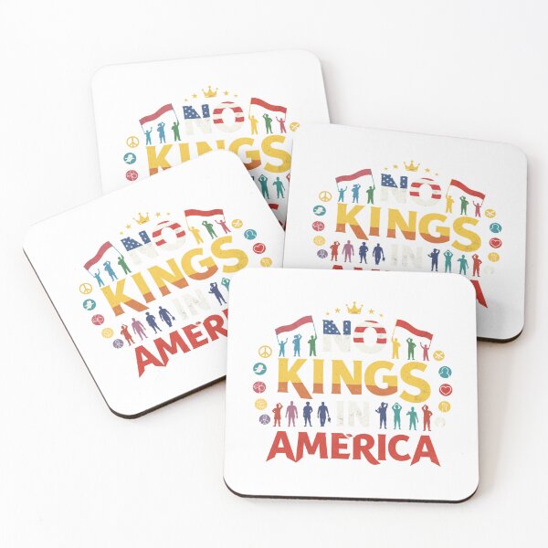Item preview, No Kings in America - Empowerment Graphic Tee designed and sold by KMTienda.