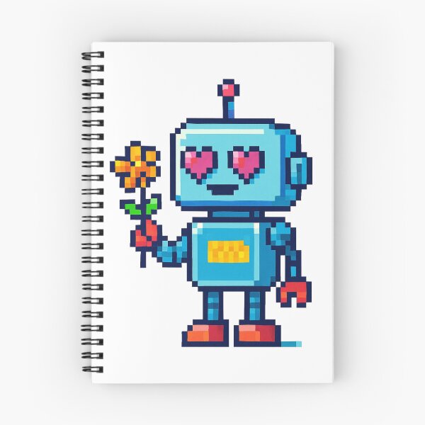 Item preview, Pixel Robot designed and sold by ThatMuse.