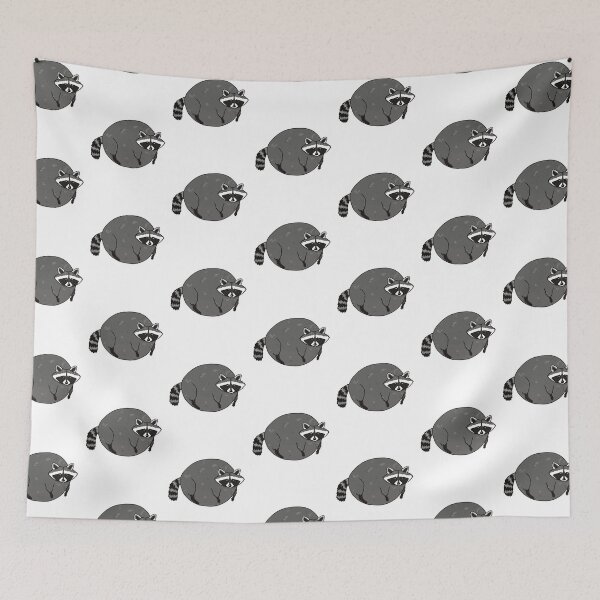 Item preview, Chunky Raccoon designed and sold by CritterStudio.