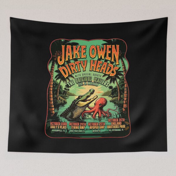 Item preview, dirty jake octopus heads tour 2025 ori designed and sold by tzarfat1o.