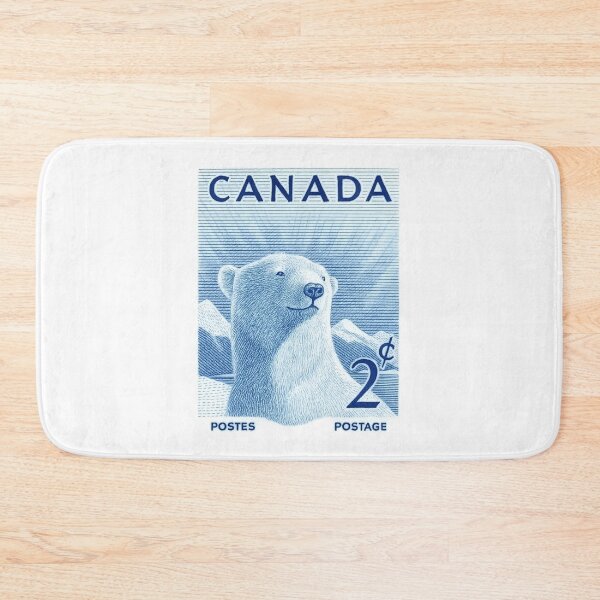 Item preview, 1953 Canada Polar Bear Postage Stamp designed and sold by retrographics.