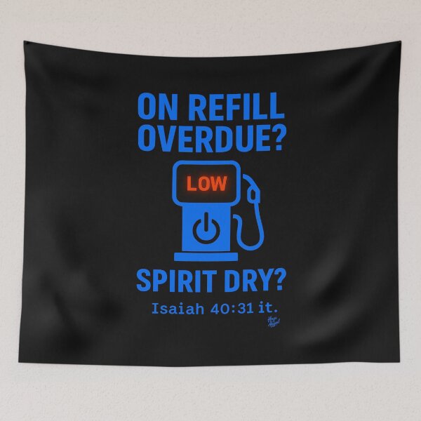 Item preview, On Refill Overdue? | Isaiah 40:31 Tee designed and sold by HouseofAbigail.