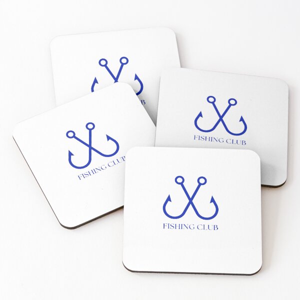 Item preview, Fishing Club - Double Hook Minimalist Design designed and sold by Breaking Shop.