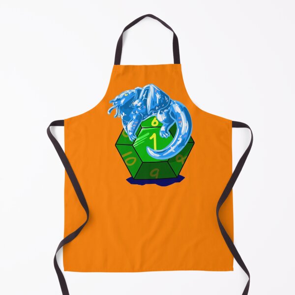Item preview, Water Dragon with Green D10 designed and sold by Critical Giggle.