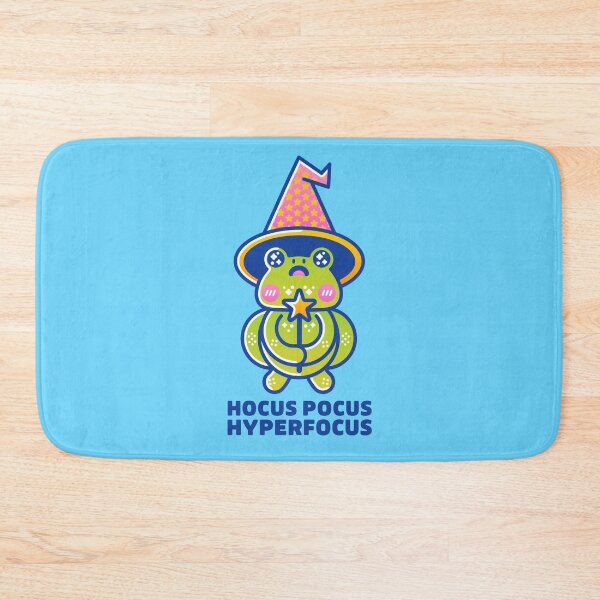Item preview, Hocus Pocus Hyperfocus – Cute Wizard Frog ADHD Design designed and sold by musingtreeart.