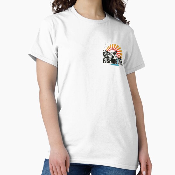 Item preview, Fishing Club Sunset Catch - Vintage Outdoor Adventure Design designed and sold by Breaking Shop.