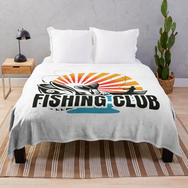 Item preview, Fishing Club Sunset Catch - Vintage Outdoor Adventure Design designed and sold by Breaking Shop.