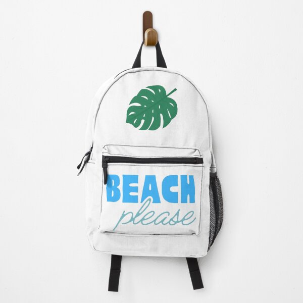 Item preview, Beach Please Tropical Leaf Summer Design White designed and sold by nikifora.