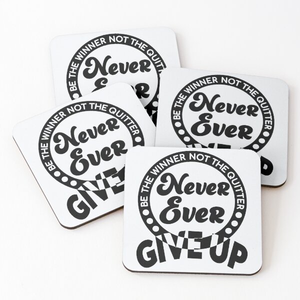 Item preview, Never Ever Give UP, Be Winner! designed and sold by DNC1134.
