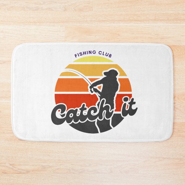 Item preview, Catch It - Retro Sunset Fishing Club Design designed and sold by Breaking Shop.