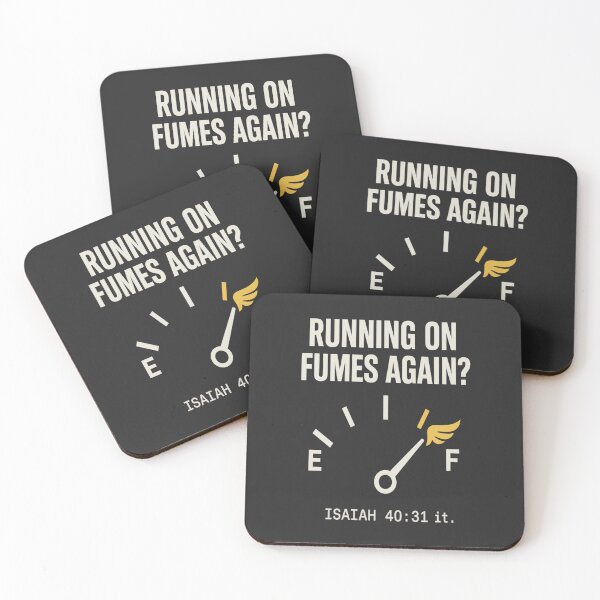 Item preview, Running on Fumes Again? - Christian Comfort Tee designed and sold by HouseofAbigail.
