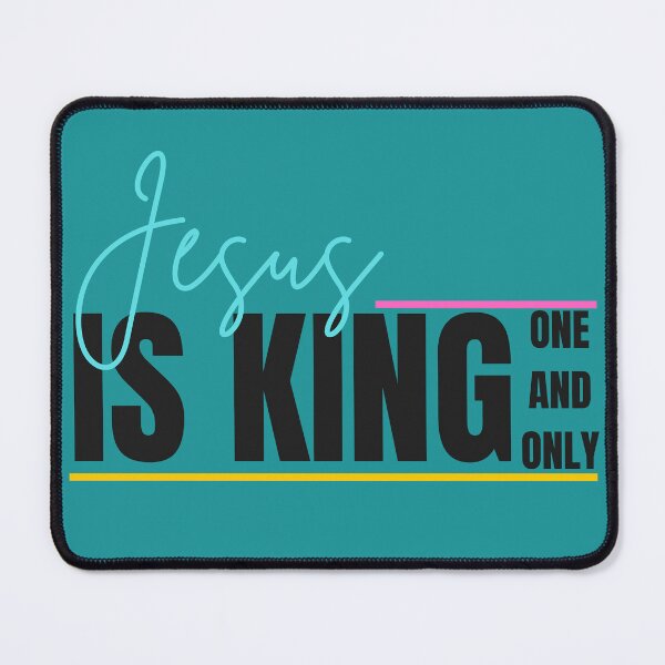 Item preview, Jesus is King One and Only Retro Christian Faith Based Clothing Church Clothes Catholic Religious Gifts designed and sold by Forevermore.