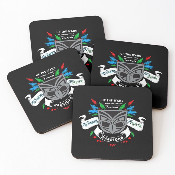 Item preview, New Zealand Warriors Emblem Up the Wahs Celebration designed and sold by Vibes To VIsual.