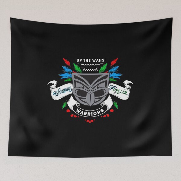 Item preview, New Zealand Warriors Emblem Up the Wahs Celebration designed and sold by Vibes To VIsual.