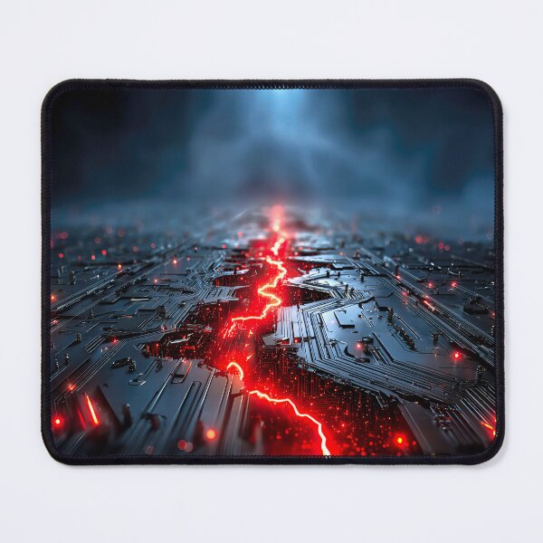 Item preview, Glowing Circuitry Reveals a Vibrant Energy designed and sold by jecphotography and art.