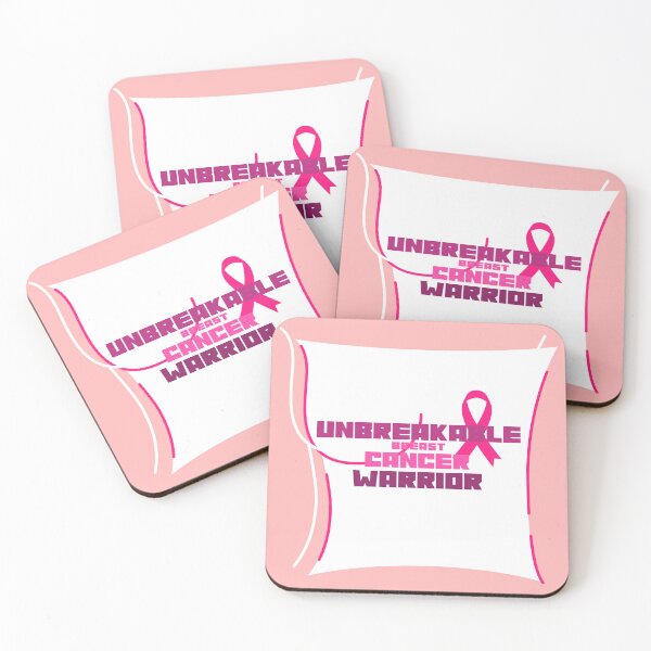 Item preview, Breast Cancer Warrior Unbreakable designed and sold by Cocowillard58.