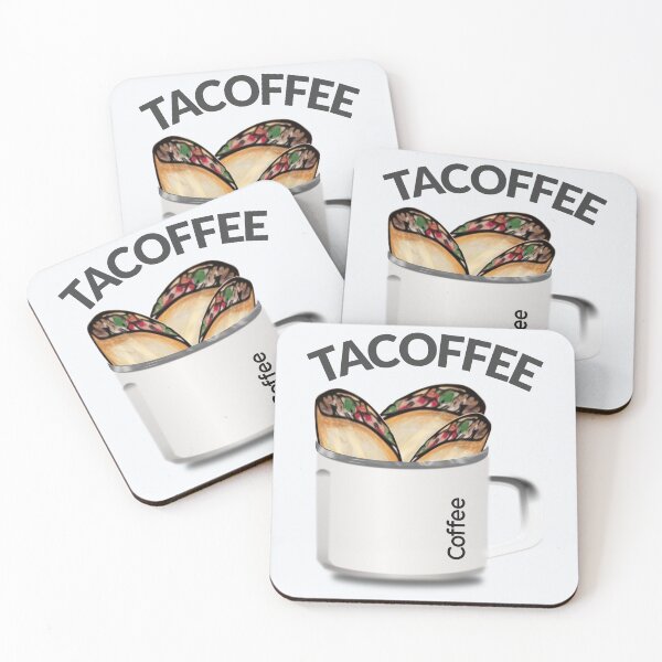Item preview, Taco and Coffee   designed and sold by DNC1134.