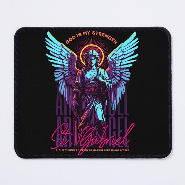 Item preview, St Gabriel – The Messenger of Strength designed and sold by Not Hugo.