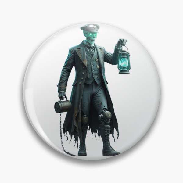 Item preview, Conductor Graves the ghost designed and sold by PlatyPunk1000.