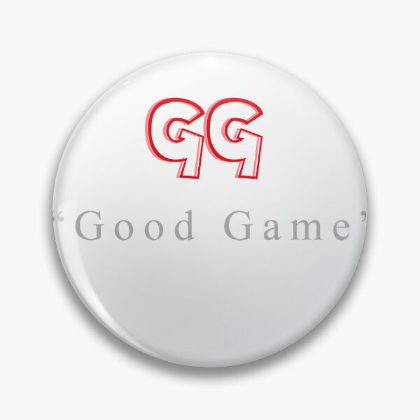 Item preview, GG – Good Game designed and sold by Duh-Artes.