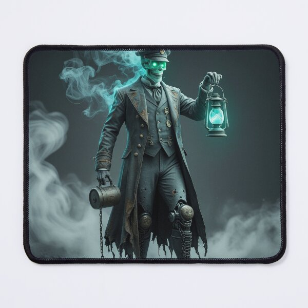 Item preview, Conductor Graves the ghost with background designed and sold by PlatyPunk1000.