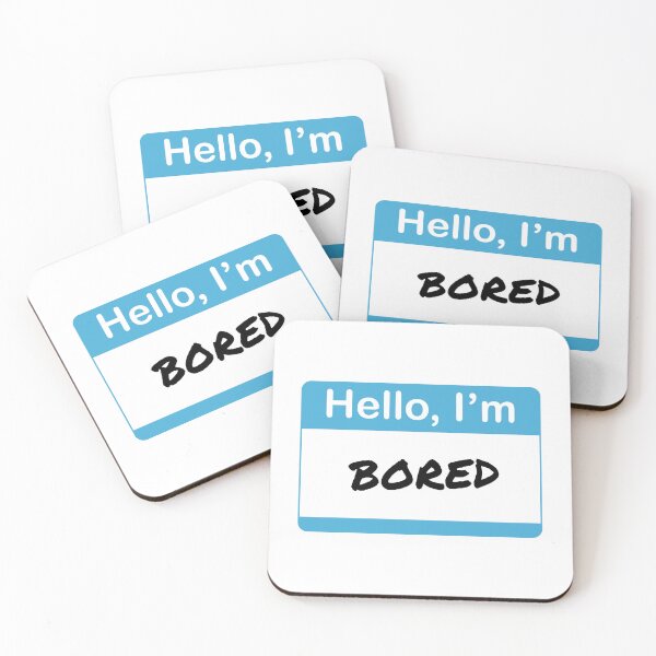 Item preview, Hello, I'm Bored designed and sold by sillyjess.