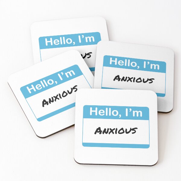 Item preview, Hello, I'm Anxious designed and sold by sillyjess.