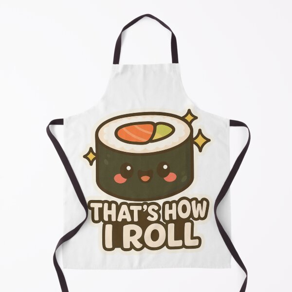Item preview, That’s How I Roll – Sushi Pun Sticker designed and sold by Mo & Ko Design.