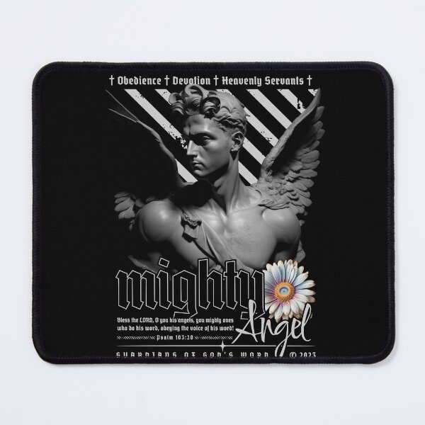 Item preview, Mighty Angel – Power in Wings designed and sold by Not Hugo.