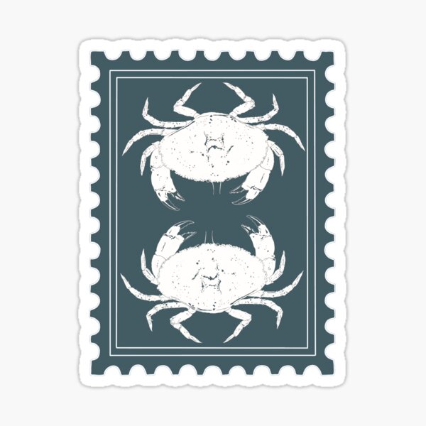 Item preview, Jonah Crab - Sage Green designed and sold by Bluer Horizons Art.