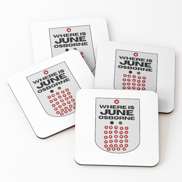 Item preview, Where is June Osborne designed and sold by Just In Stock Stickers.
