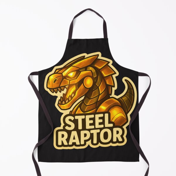 Item preview, Steel Raptor - Futuristic Robotic Dinosaur Logo designed and sold by Thaivi Design.