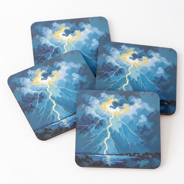 Item preview, Lightning designed and sold by BeeTheArtCo.
