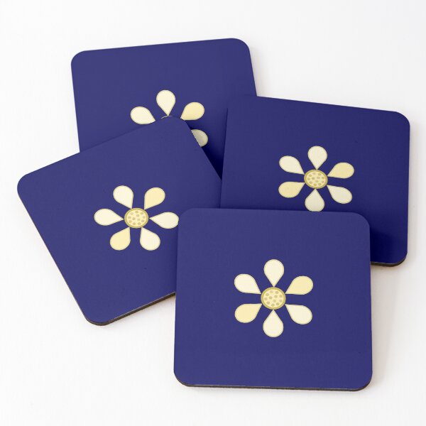 Item preview, Flower on Navy Blue, Pretty, Pattern, Floral  designed and sold by AASparksDesigns.