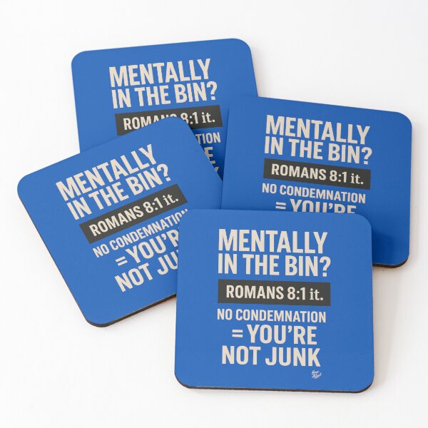 Item preview, Mentally in the Bin? – Bible Shirt for the Wrecked designed and sold by HouseofAbigail.